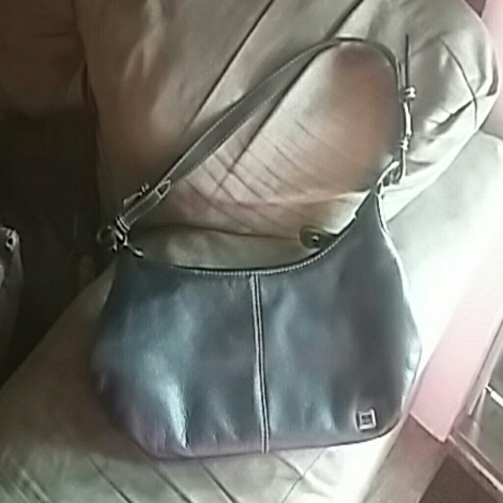 Black Cowhide's Leather The SAK purse